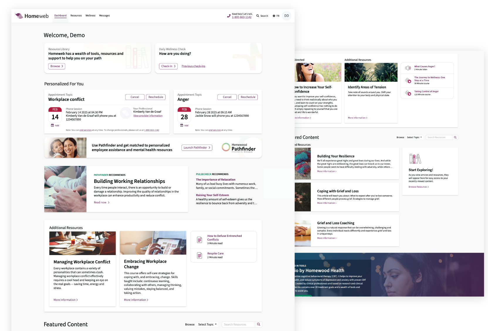 Homeweb Dashboard